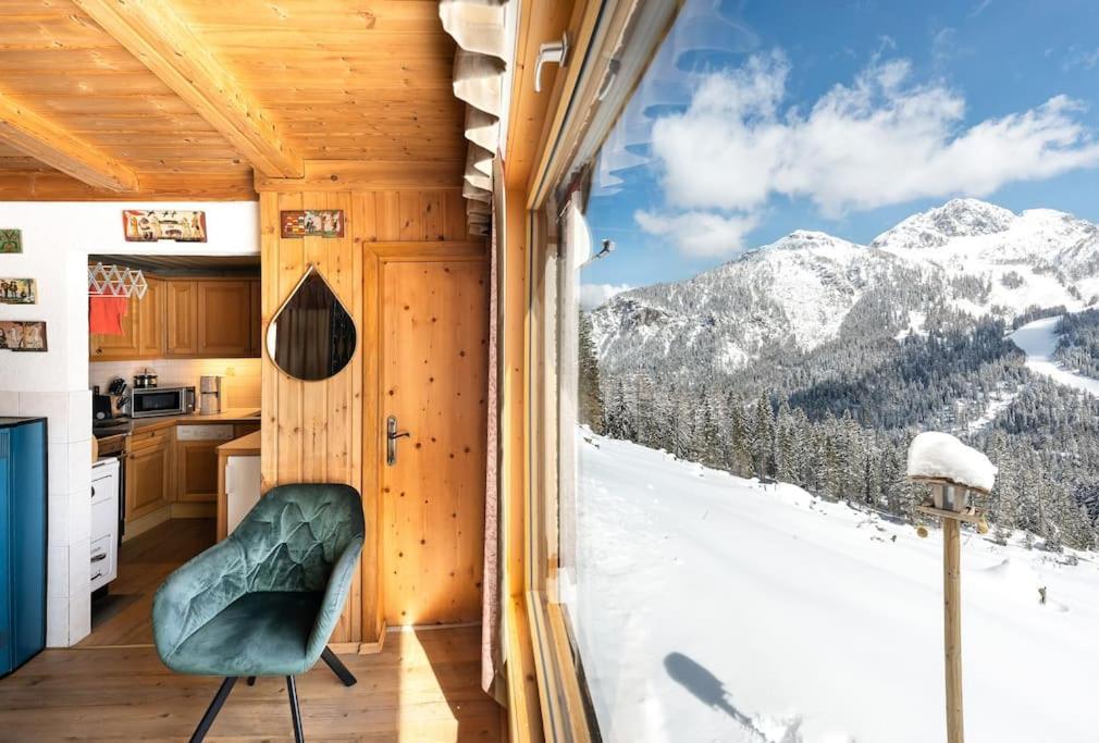 Вилла Gemuetliche Huette In Den Bergen Зонненальпе-Насфельд Экстерьер фото